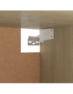 Armadio Rovere Sonoma 100x32,5x35 cm in Legno Multistrato