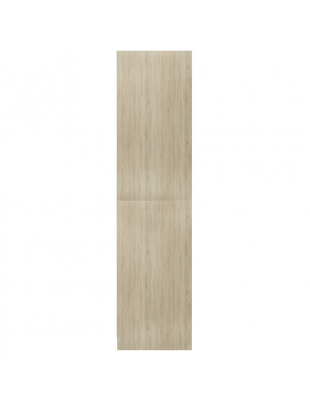 Armadio Rovere Sonoma 100x50x200 cm in Legno Multistrato