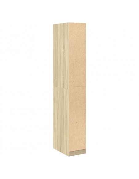Armadio Rovere Sonoma 30x50x200 cm in Legno Multistrato