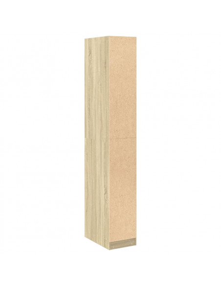 Armadio Rovere Sonoma 30x50x200 cm in Legno Multistrato