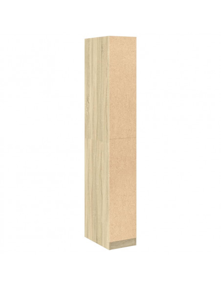 Armadio Rovere Sonoma 30x50x200 cm in Legno Multistrato