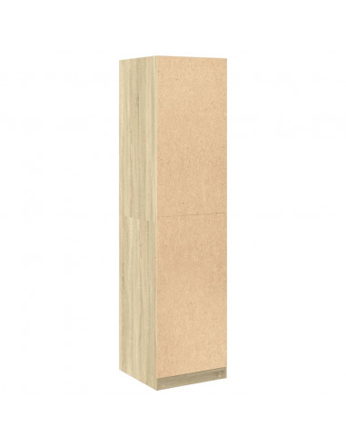 Armadio Rovere Sonoma 50x50x200 cm in Legno Multistrato