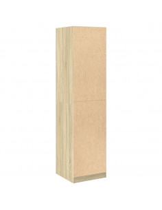 Armadio Rovere Sonoma 50x50x200 cm in Legno Multistrato