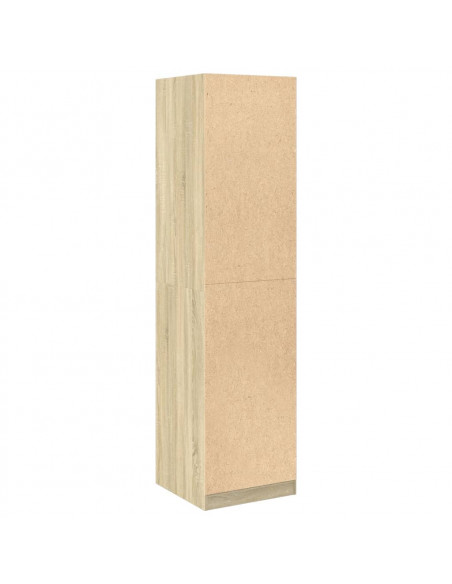 Armadio Rovere Sonoma 50x50x200 cm in Legno Multistrato