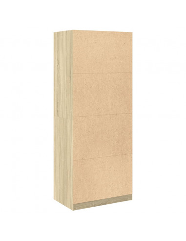 Armadio Rovere Sonoma 80x50x200 cm in Legno tecnico
