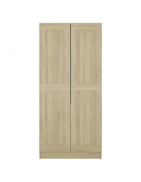 Armadio Rovere Sonoma 82,5x51,5x180 cm in Legno Multistrato