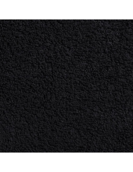 Asciugamani 10 pz Neri 100x200 cm 600 g/m² 100% Cotone