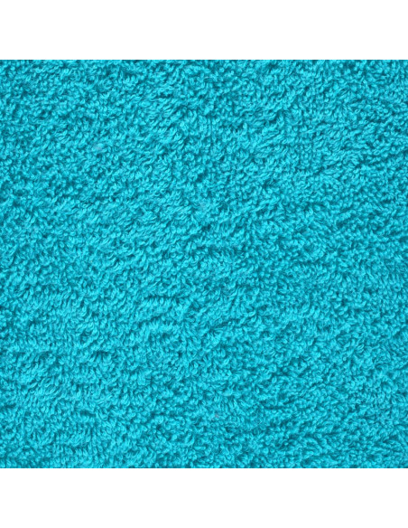 Asciugamani da bagno Premium SOLUND 4 pz Turchese 100x150 cm 600 g/m²