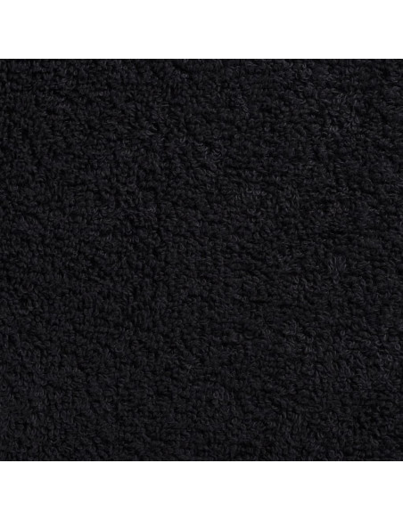 Asciugamani da Doccia 10 pz Neri 70x140 cm 600 g/m² 100% Cotone