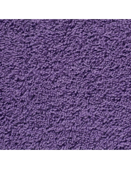 Asciugamani da Doccia 10 pz Viola 70x140cm 600 g/m² 100% Cotone