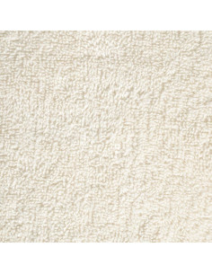 Asciugamani da Doccia 2 pz Crema 70x140 cm 600 g/m² 100% Cotone