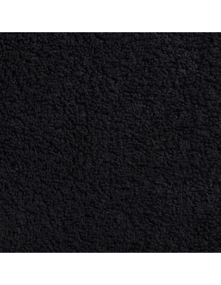 Asciugamani da Doccia 4 pz Neri 70x140 cm 600 g/m² 100% Cotone