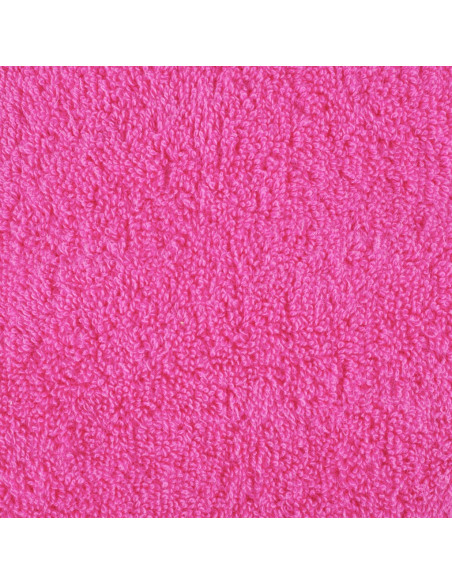 Asciugamani da Doccia 4 pz Rosa 70x140 cm 600 g/m² 100% Cotone