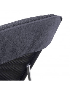 Asciugamani da Spiaggia 2 pz Antracite 60x135cm Tessuto 400 GSM