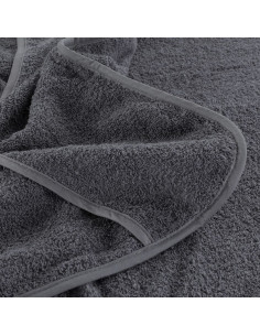 Asciugamani da Spiaggia 6pz Antracite 60x135 cm Tessuto 400 GSM