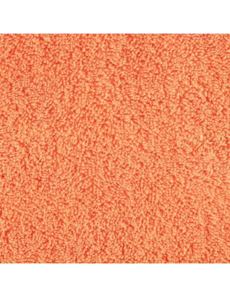 Asciugamani Doccia 10 pz Arancioni 70x140cm 600g/m² 100% Cotone