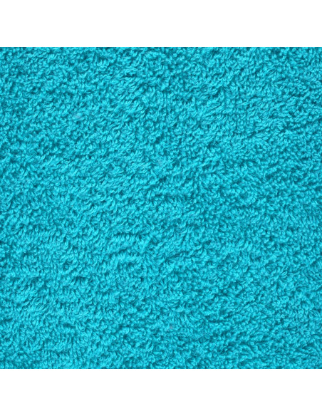 Asciugamani Doccia 10 pz Turchesi 70x140cm 600 g/m² 100% Cotone