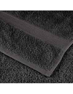 Asciugamani Ospiti 10 pz Antracite 100x200cm 600gsm 100% Cotone
