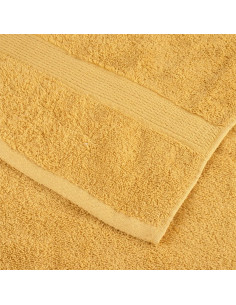 Asciugamani Ospiti 2 pz Oro 30x50 cm 600gsm 100% Cotone