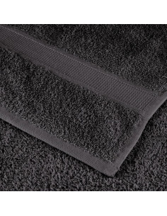 Asciugamani Ospiti 4 pz Antracite 100x200cm 600gsm 100% Cotone