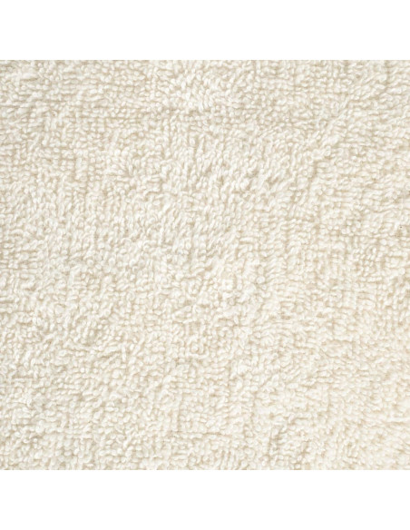 Asciugamani per Ospiti 2 pz Crema 30x50 cm 600 g/m² 100% Cotone