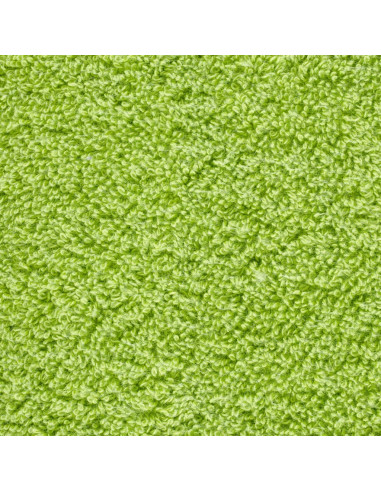 Asciugamani per Sauna 10 pz Verdi 80x200cm 600 g/m² 100% Cotone