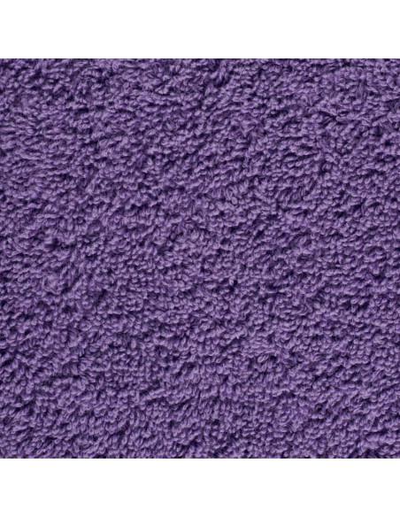 Asciugamani per Sauna 10 pz Viola 80x200cm 600 g/m² 100% Cotone