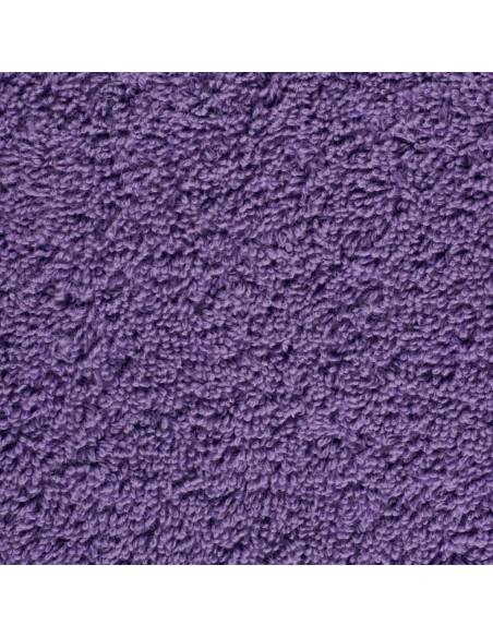 Asciugamani per Sauna 4 pz Viola 80x200 cm 600 g/m² 100% Cotone