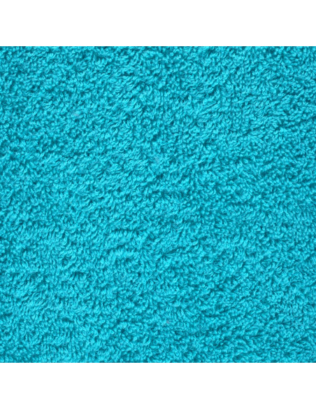 Asciugamani Premium 10 pz Turchesi 30x30cm 600 g/m² 100% Cotone