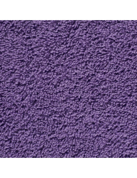 Asciugamani Premium 10 pz Viola 50x100 cm 600 g/m² 100% Cotone