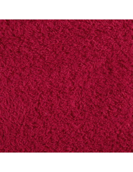 Asciugamani Premium 2 pz Rossi 100x200 cm 600 g/m² 100% Cotone