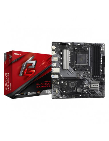 Asrock B550M Phantom Gaming 4 AMD B550 Presa AM4 micro ATX