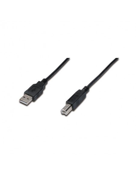 ASSMANN Electronic AK-300102-030-S cavo USB 3 m USB 2.0 USB A USB B Nero