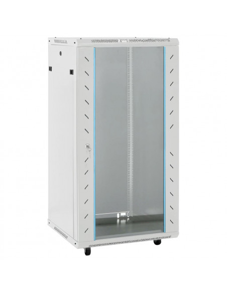 Armadietto di Rete 22U 19" IP20 Grigio 60x60x120 cm