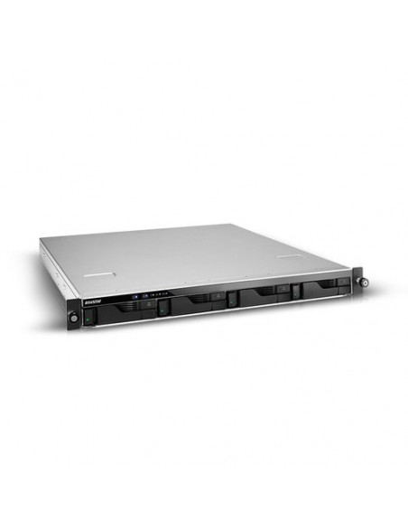 ASUSTOR NAS 1U RACK 4 Bay, Intel ATOM C3538 4Core, 8GB (128GB MAX) , 2.5 GbE x2, USB 3.2 x4, 1X250W .. AS6504RS