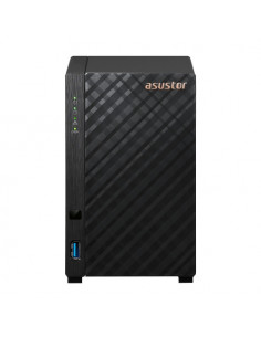 ASUSTOR NAS TOWER 2 bay (3.5''), Realtek RTD1619B, Quad-Core 1.7GHz, 1GB, 1GbE x1, USB x2, WOW (Wake on WAN).. AS1102TL