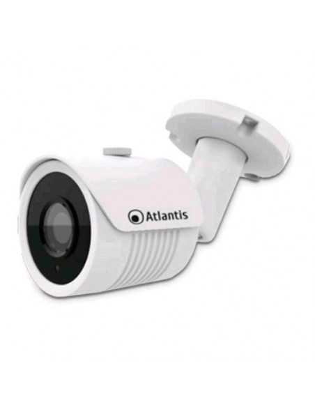 ATLANTIS A11-UX914A-BP ULTRAPLEX TELECAMERA DI VIDEOSORVEGLIANZA IP CAM BULLET 5MP IR POE INTERNO E ESTERNO CAPOCORDA WHITE