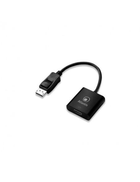 Atlantis Land A04-DP_HDMI cavo DisplayPort 0,2 m HDMI Nero