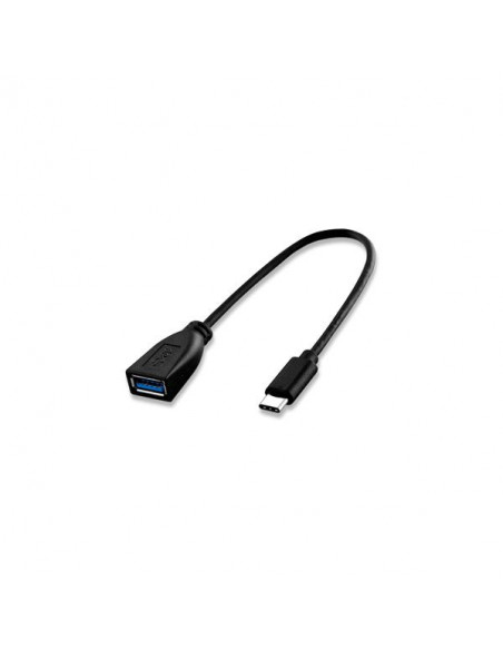 Atlantis Land A04-TC_UB3-01 cavo USB 0,15 m USB 3.2 Gen 1 (3.1 Gen 1) USB C Nero