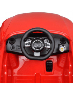 Audi TT RS Macchina cavalcabile telecomandata per bambini rossa