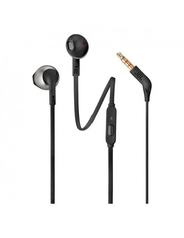 Auricolari microfono filo Jbl JBLT205BLK TUNE 205 Black Black