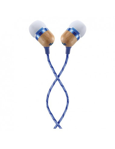Auricolari microfono filo Marley EM JE041 DNB SMILE Jamaica Denim Deni