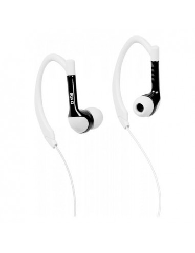 Auricolari microfono filo Sbs TESPORTINEARK Runway Nero e Bianco Nero