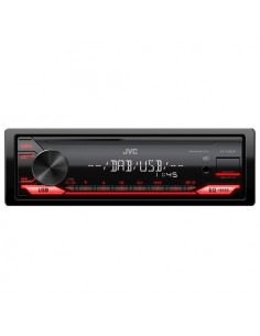 Autoradio Jvc KD X182DB Black e Red Black e Red