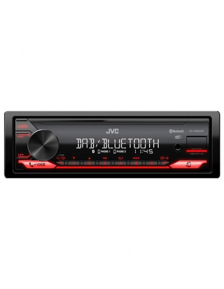 Autoradio Jvc KD X282DBT Bluetooth Black Black