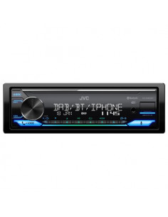 Autoradio Jvc KD X482DBT Works with Alexa Black Black