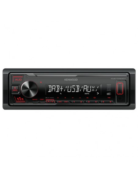 Autoradio Kenwood KMM DAB307 Black Black
