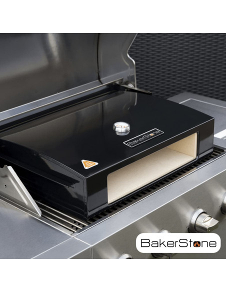 BakerStone Set Forno per Pizza Nero