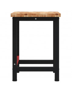 Banco da Lavoro 100x60x83 cm Legno Massello Acacia Rettangolare