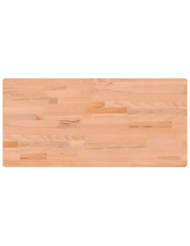 Banco da Lavoro 115x55x81,5 cm Legno Massello Faggio e Metallo